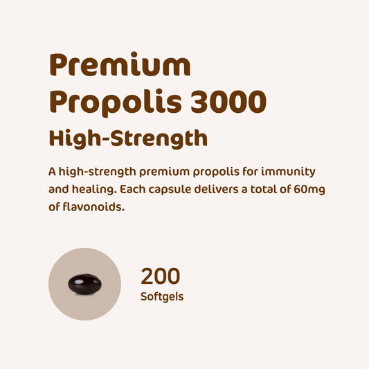Premium Propolis 3000 High-Strength