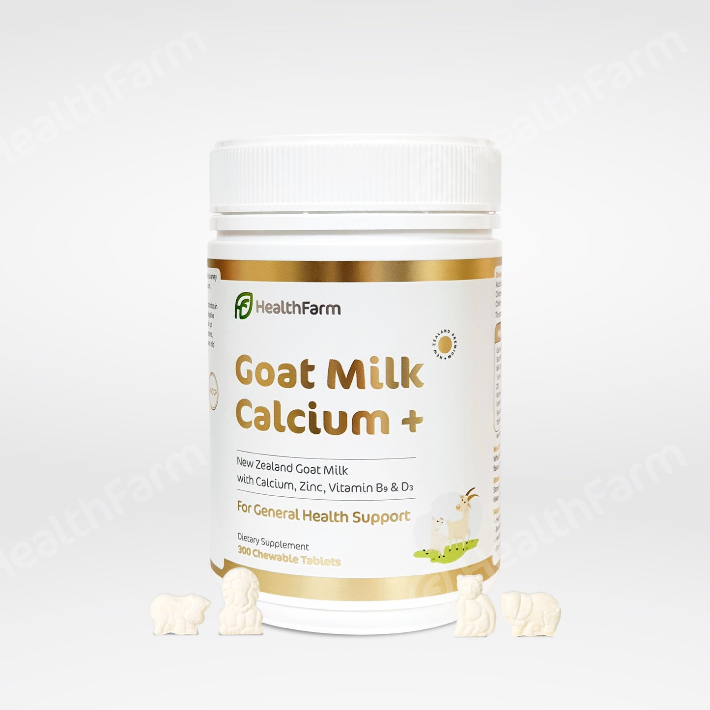 New Zealand Goat Milk Calcium+ Chewable