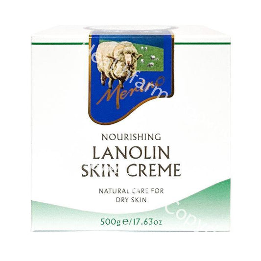 Merino Nourishing Lanolin Skin Creme 500g | Healthfarm
