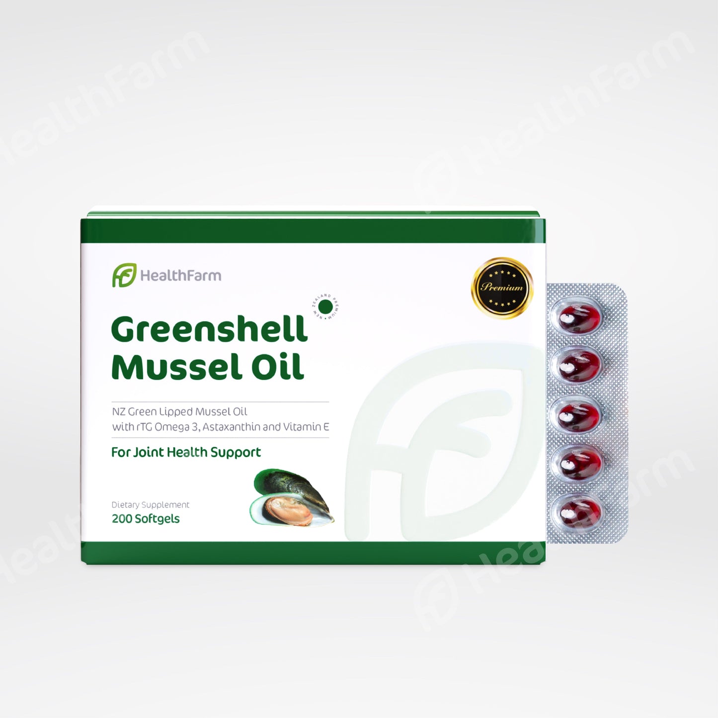 Greenshell Mussel Oil 13,750 Blister Pack