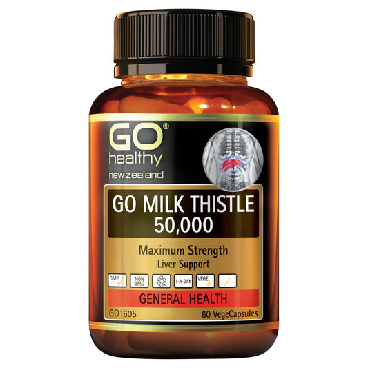 GO Milk Thistle 50,000 [60 Capsules]