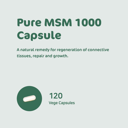 Plusfarm Pure MSM [120 Vege Capsule]