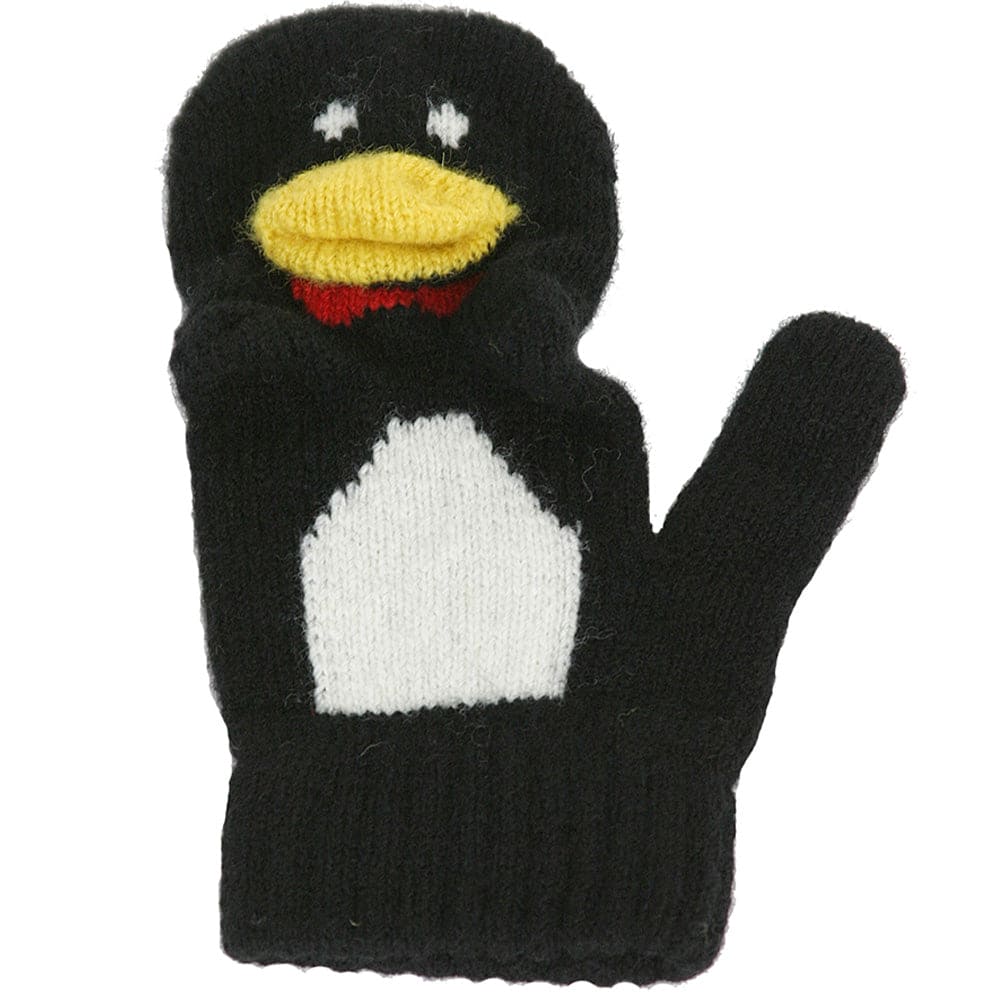 Children's Merino Penguin Mitten [9402]