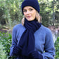 Plain 100% Merino Wool Scarf [9410]