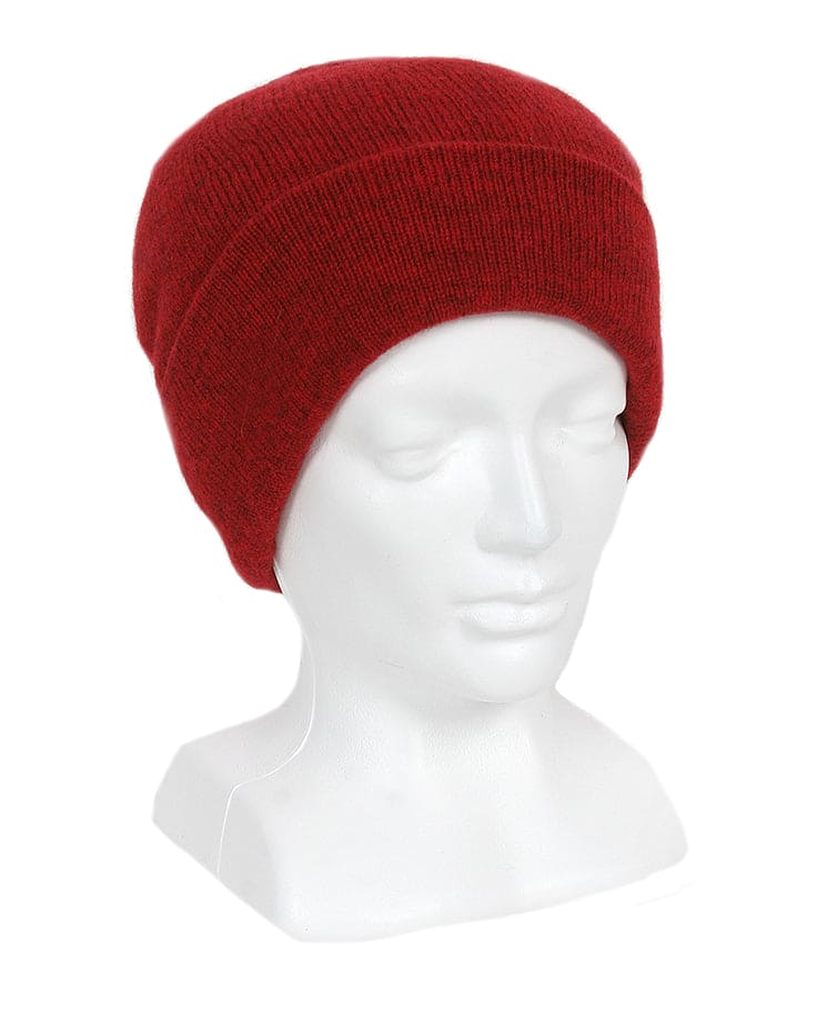 Plain 100% Merino Wool Beanie [9420]