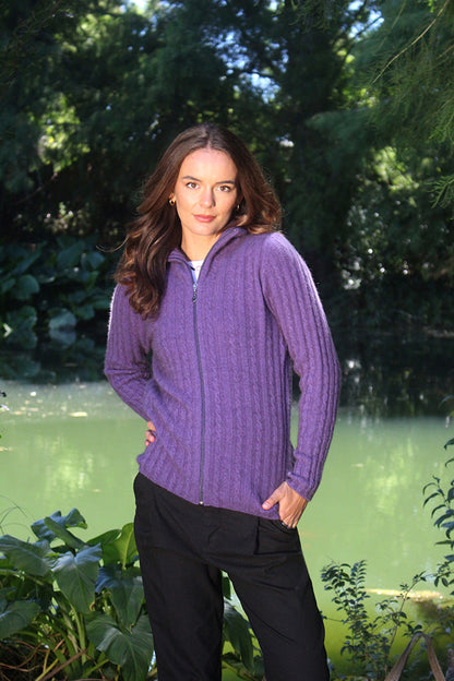 Possum Merino Ride Cable Jacket [9640]