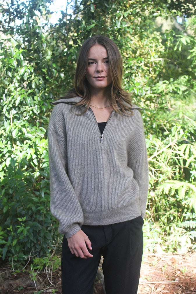 Possum Merino Daldy 1/4 Zip Jumper [9645]