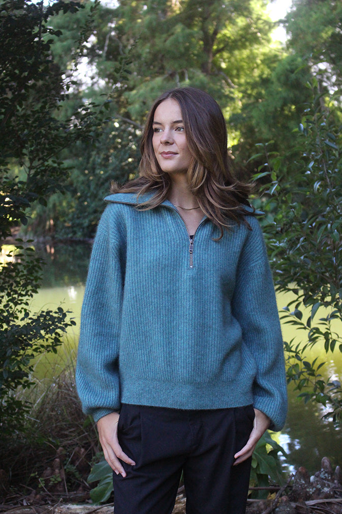 Possum Merino Daldy 1/4 Zip Jumper [9645]