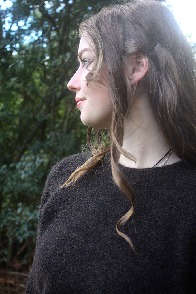 Possum Merino Spry Textured Jumper [9652]