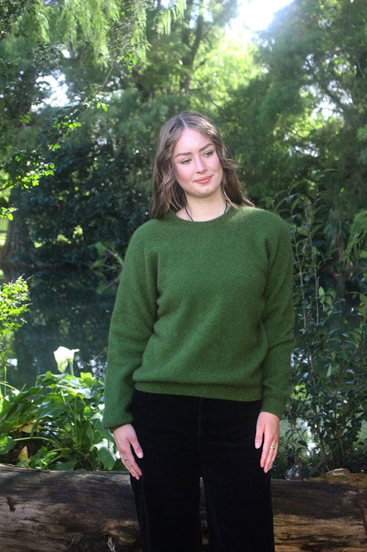 Possum Merino Spry Textured Jumper [9652]