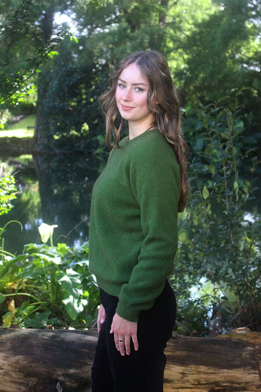 Possum Merino Spry Textured Jumper [9652]