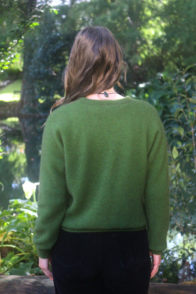 Possum Merino Spry Textured Jumper [9652]