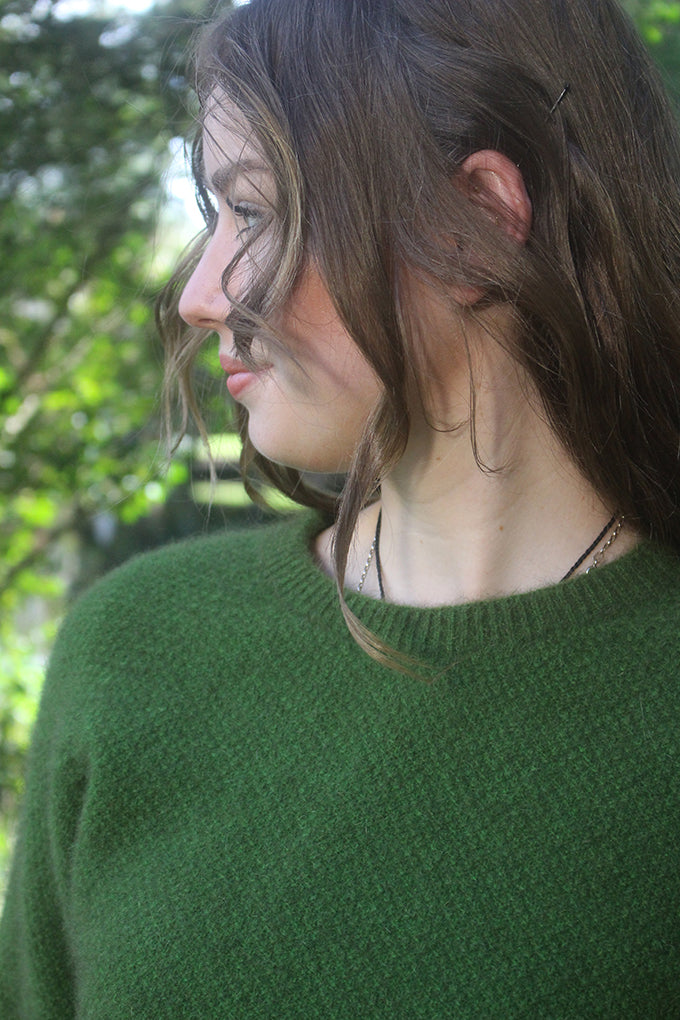 Possum Merino Spry Textured Jumper [9652]