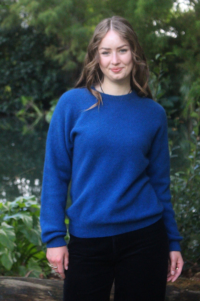 Possum Merino Spry Textured Jumper [9652]