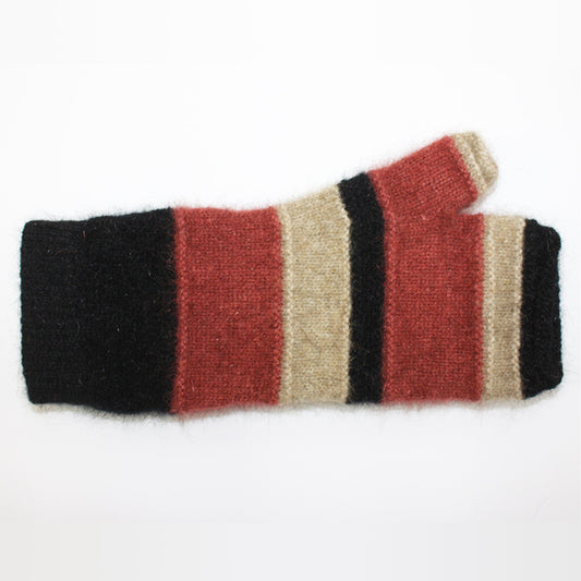 Possum Merino Taupo Fingerless Mitten [9705]