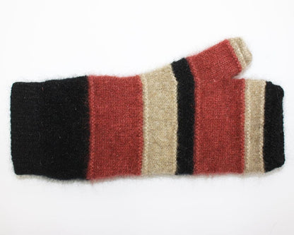 Possum Merino Taupo Fingerless Mitten [9705]