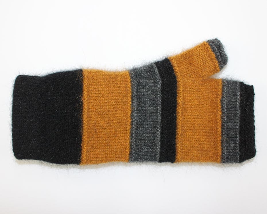 Possum Merino Taupo Fingerless Mitten [9705]