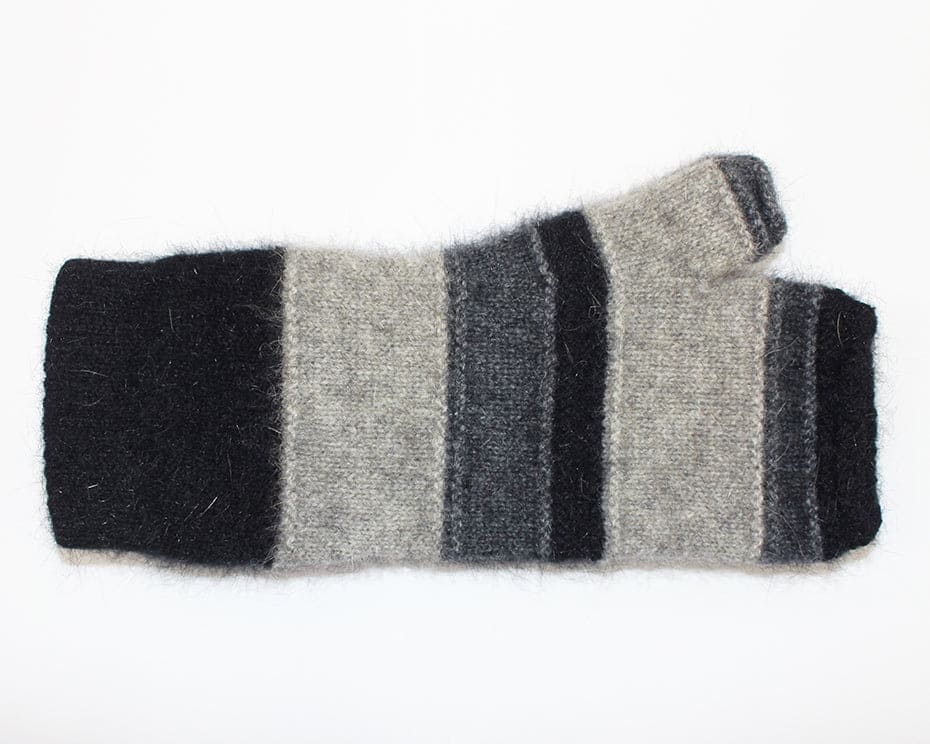 Possum Merino Taupo Fingerless Mitten [9705]