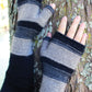 Possum Merino Taupo Fingerless Mitten [9705]