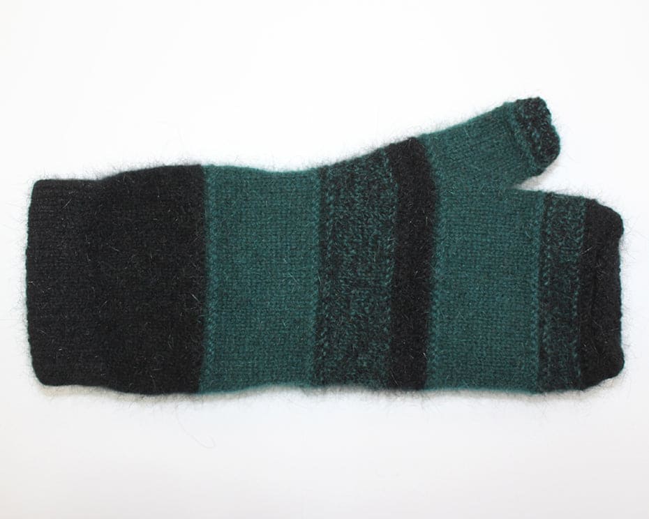 Possum Merino Taupo Fingerless Mitten [9705]