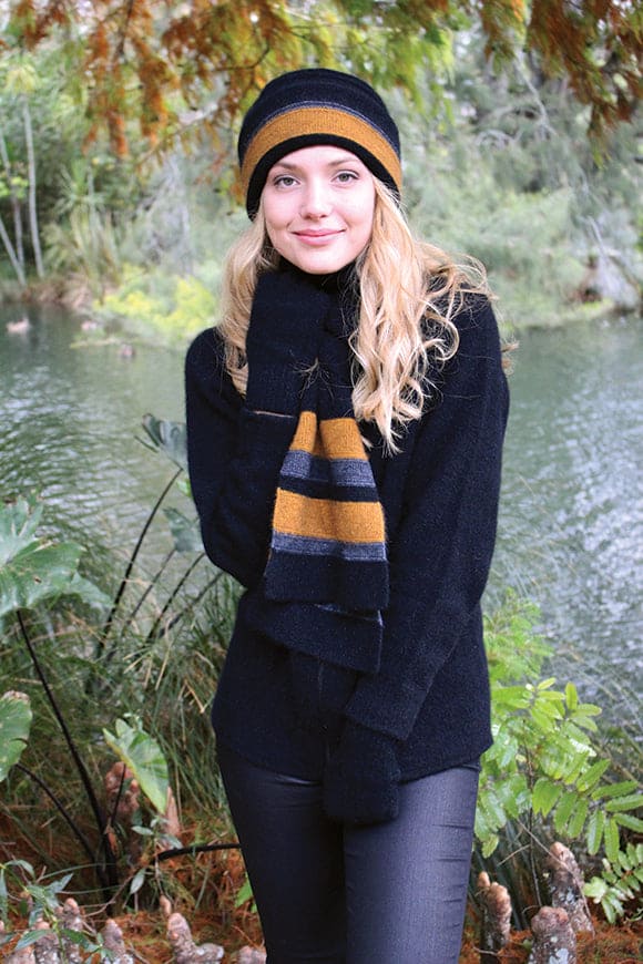 Possum Merino Taupo Scarf [9708]