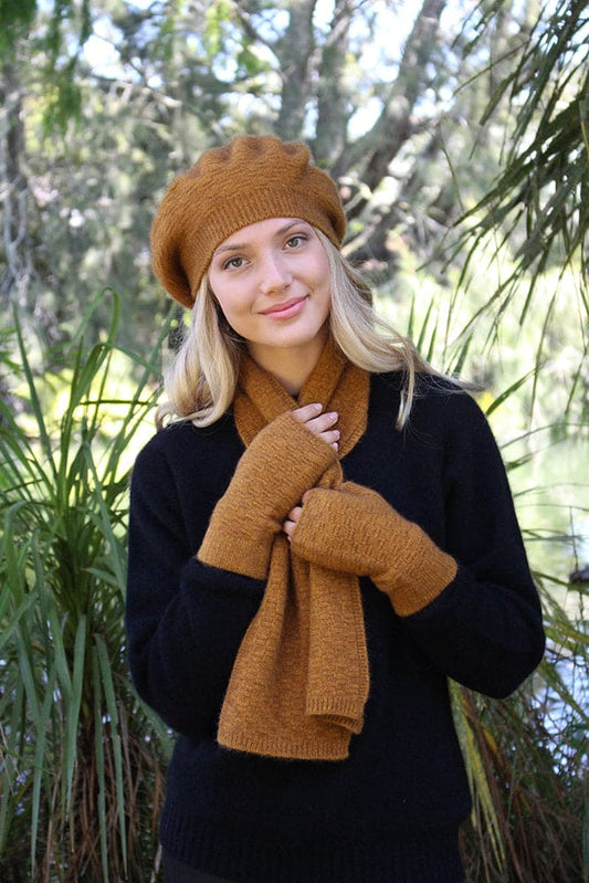 Possum Merino Dash Fingerless Mitten [9717]