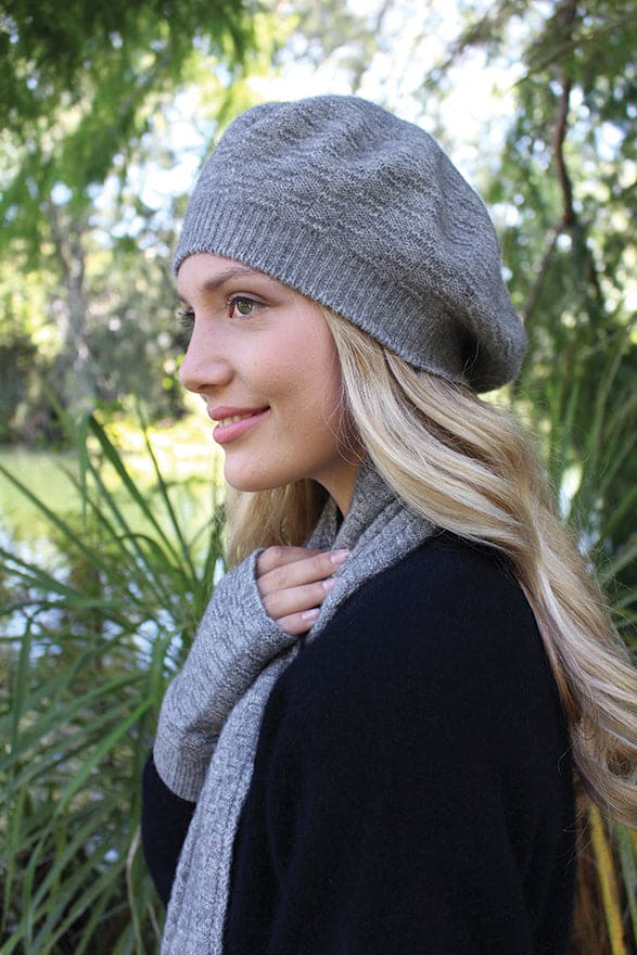 Possum Merino Dash Keyhole Scarf [9716]