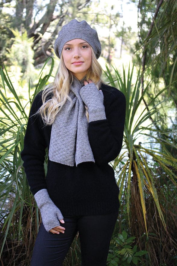 Possum Merino Dash Keyhole Scarf [9716]