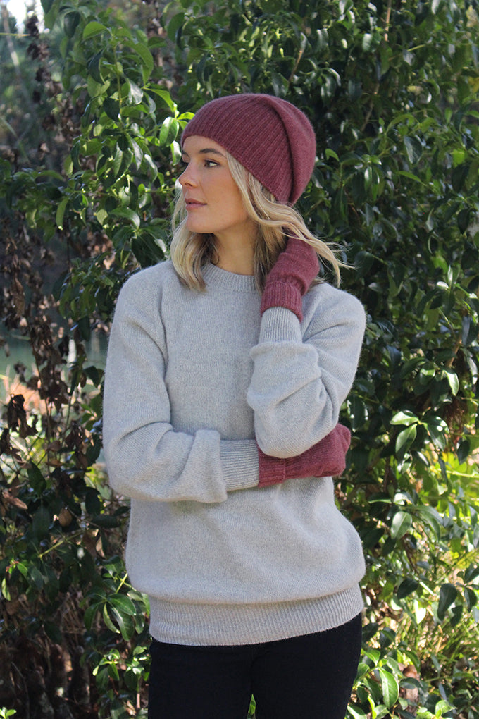Possum Merino Turn Back Beanie [9731]