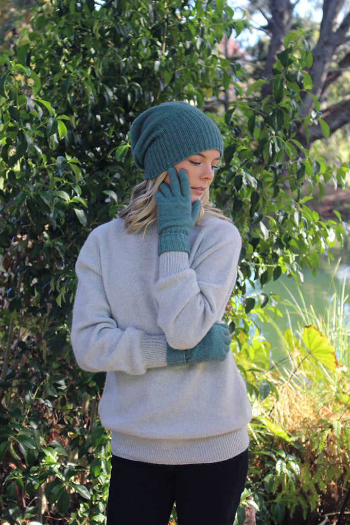 Possum Merino Turn Back Beanie [9731]