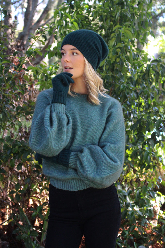 Possum Merino Turn Back Beanie [9731]