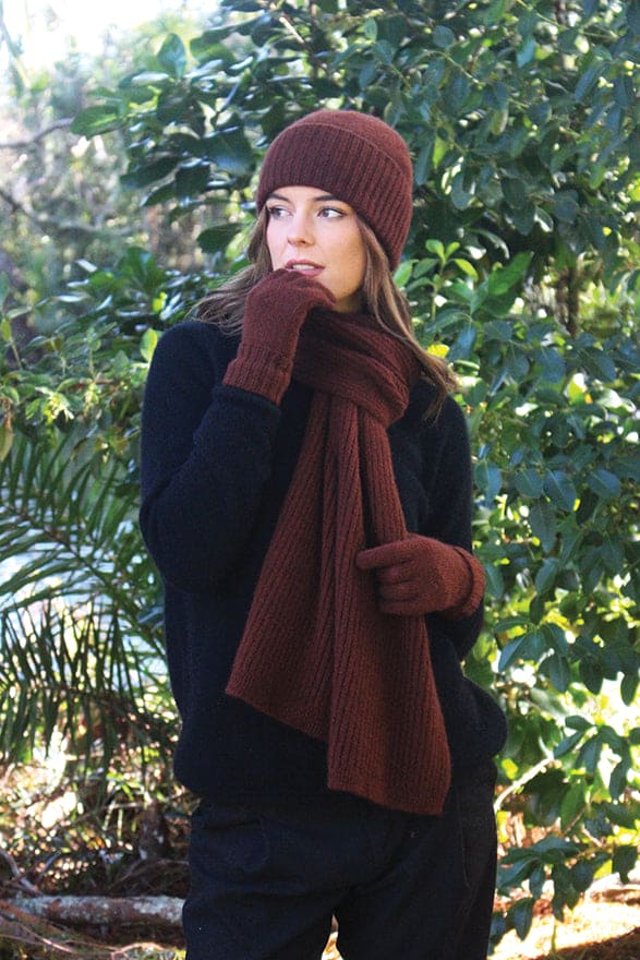 Possum Merino Turn Back Scarf [9732]