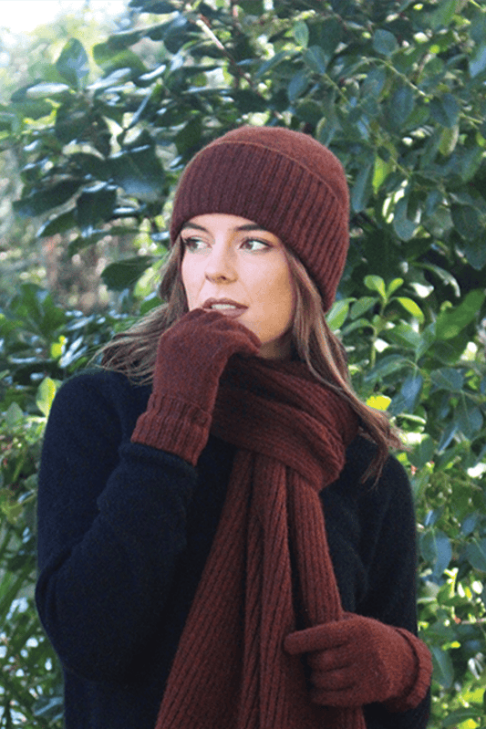 Possum Merino Turn Back Beanie [9731]