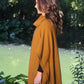 Possum Merino Lush Cowl Neck Poncho [9768]