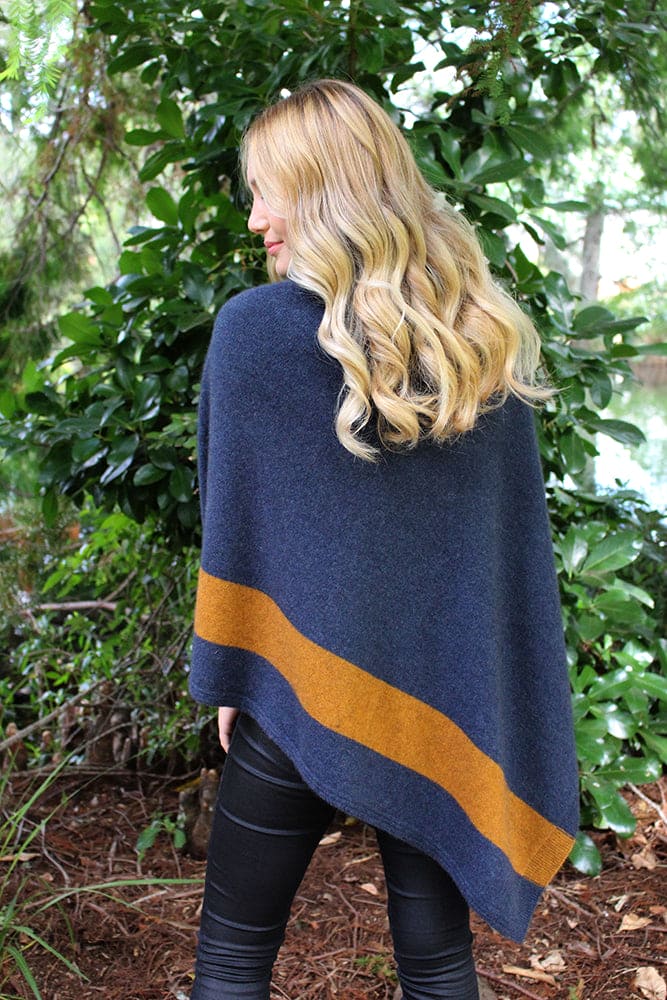 Possum Merino Cosset Poncho [9769]