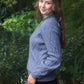 Possum Merino Cable Bell Sleeve Jumper [9778]