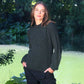 Possum Merino Cable Bell Sleeve Jumper [9778]