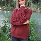 Possum Merino Bobble Sleeve Jumper [9781]