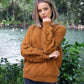 Possum Merino Bobble Sleeve Jumper [9781]