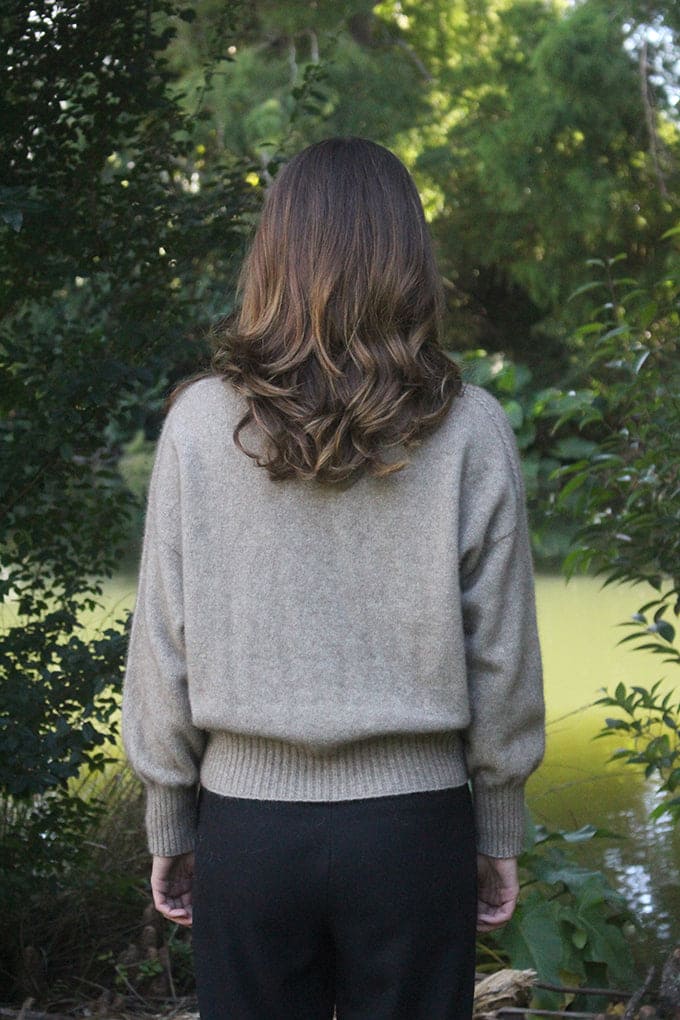 Possum Merino Prime V-neck Cardigan [9787]