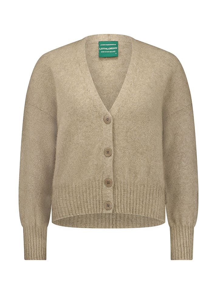 Possum Merino Prime V-neck Cardigan [9787]