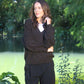 Possum Merino Cavern V Neck Jumper [9789]