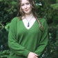 Possum Merino Cavern V Neck Jumper [9789]