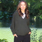 Possum Merino Cavern V Neck Jumper [9789]