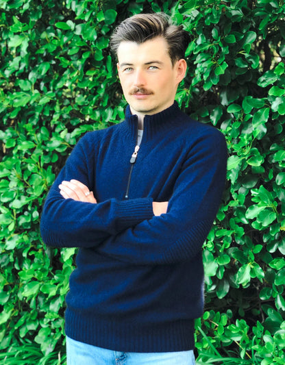 Possum Merino Men's Patch Jumper [9790]