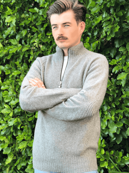 Possum Merino Men's Patch Jumper [9790]