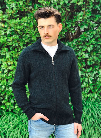Possum Merino Men's Full Zip Jacket [9791]