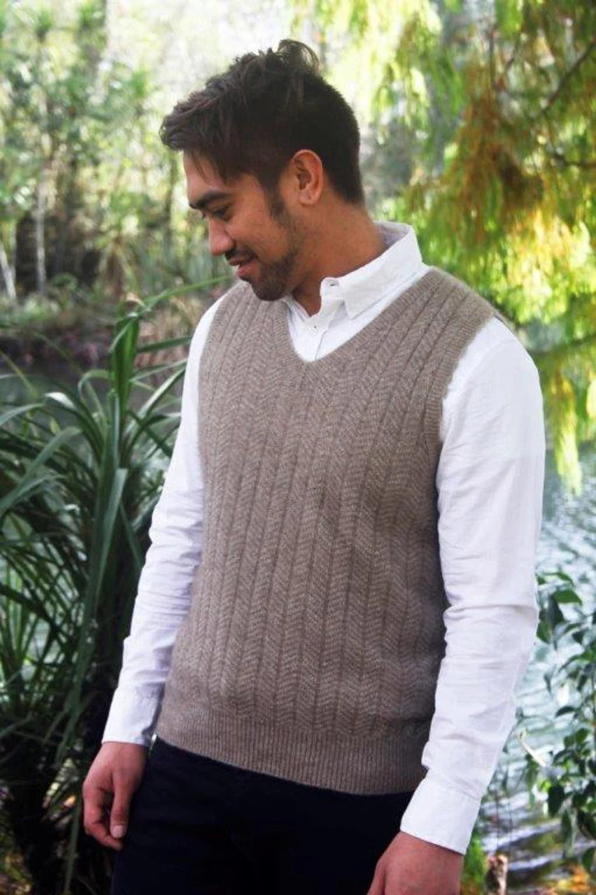 Possum Merino Men's Pullover Vest [9800]