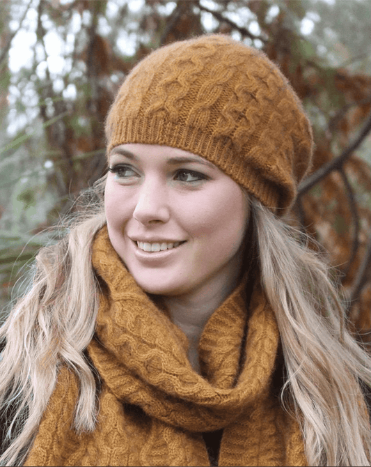 Possum Merino Opito Cable Beanie [9887]