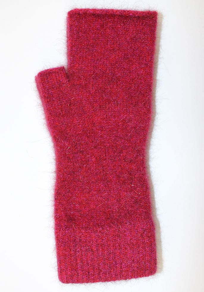 Possum Merino Plain Fingerless Mitten [9897]